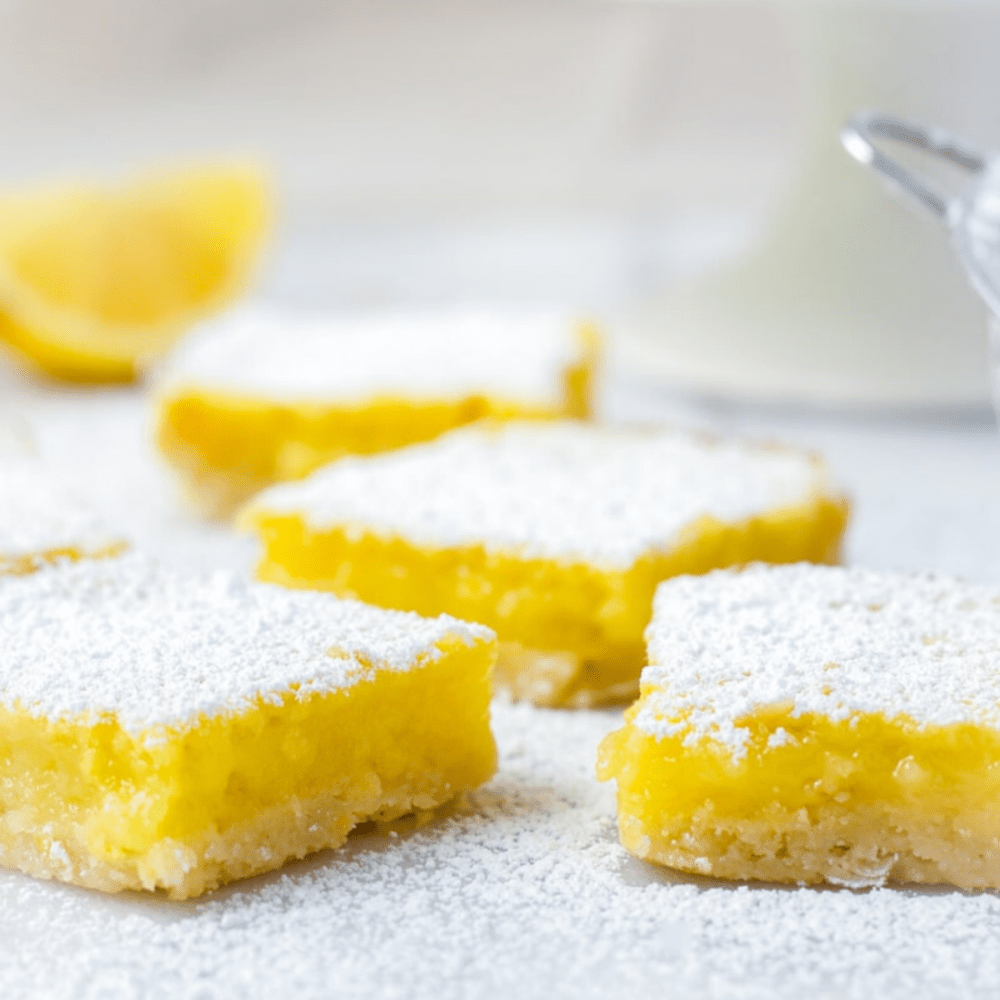 Rosemary Lemon Squares - The Chef's Garden